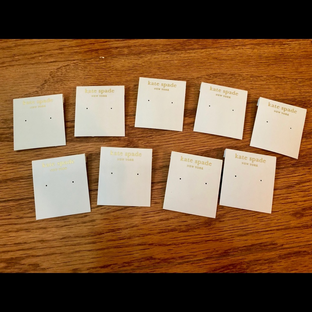 Kate Spade Earring Cards